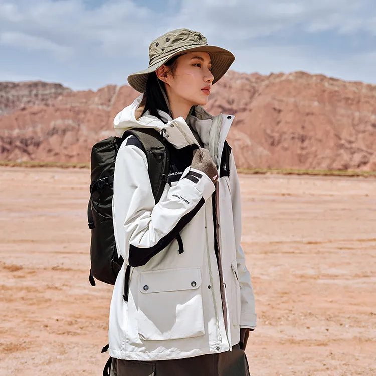 PELLIOT Classic 1.0 Waterproof, Windproof, Breathable, Abrasion Resistant, Thermal Windbreaker Jacket Unisex-7
