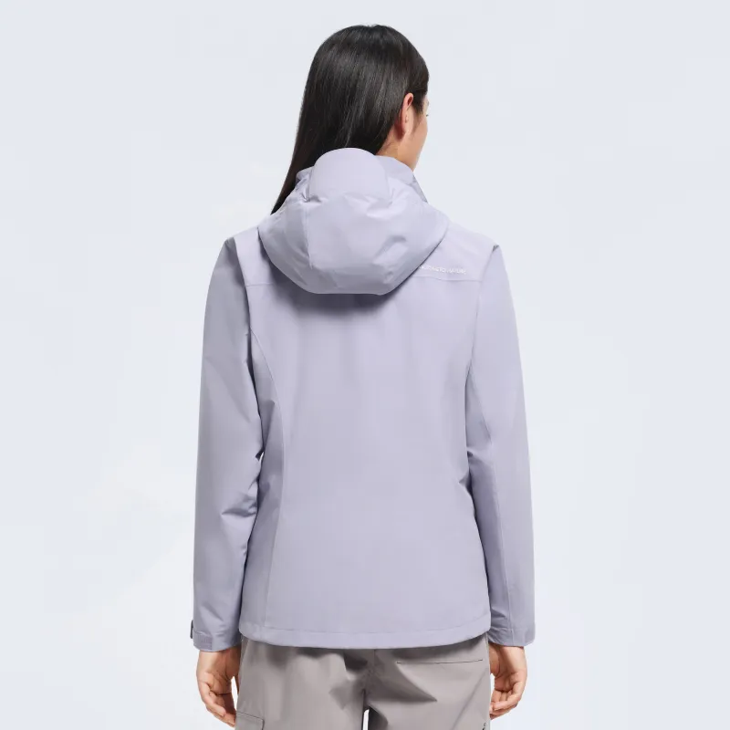 PELLIOT City Outdoor Collection Water Resistant Windproof Wear Resistant Warm Windbreaker Jacket Women's-25