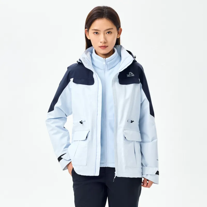 PELLIOT Waterproof, Windproof, Breathable, Abrasion Resistant, Thermal Windbreaker Jacket Women's-10