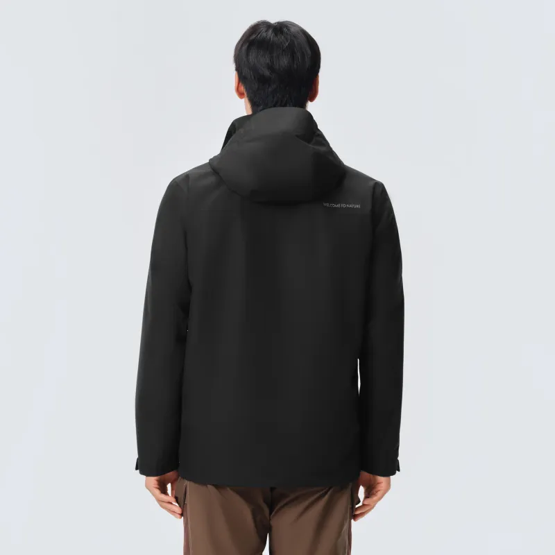 PELLIOT City Outdoor Collection Water Resistant Windproof Breathable Wear Resistant Warm Windbreaker Jacket Unisex-2