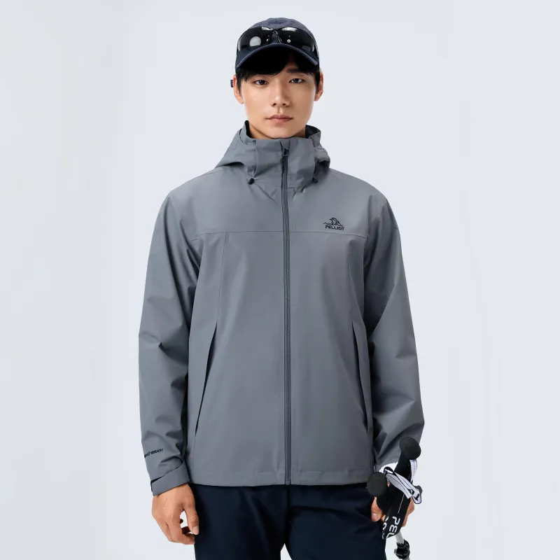 PELLIOT Waterproof, Windproof, Breathable, Abrasion Resistant, Rainproof Windbreaker Jacket Men's-32