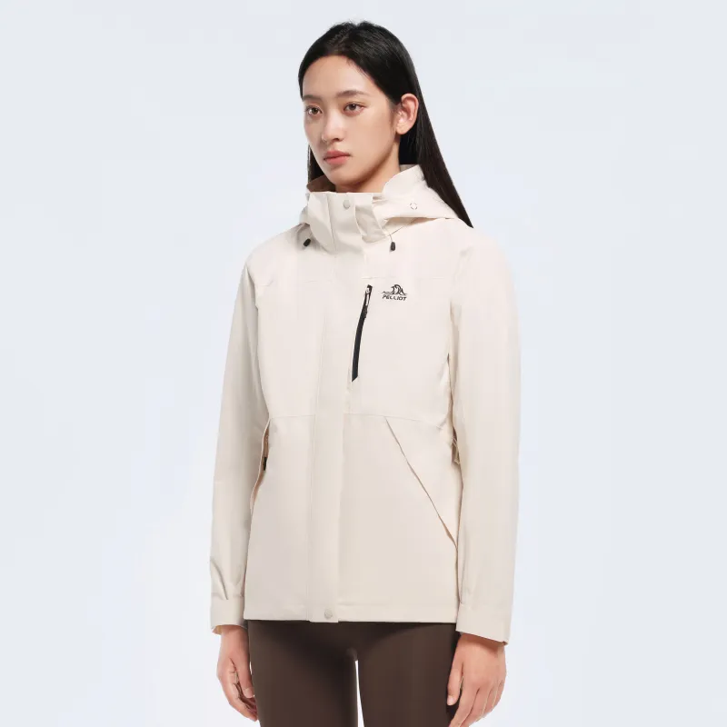 PELLIOT City Outdoor Collection Water Resistant Windproof Wear Resistant Warm Windbreaker Jacket Women's-10