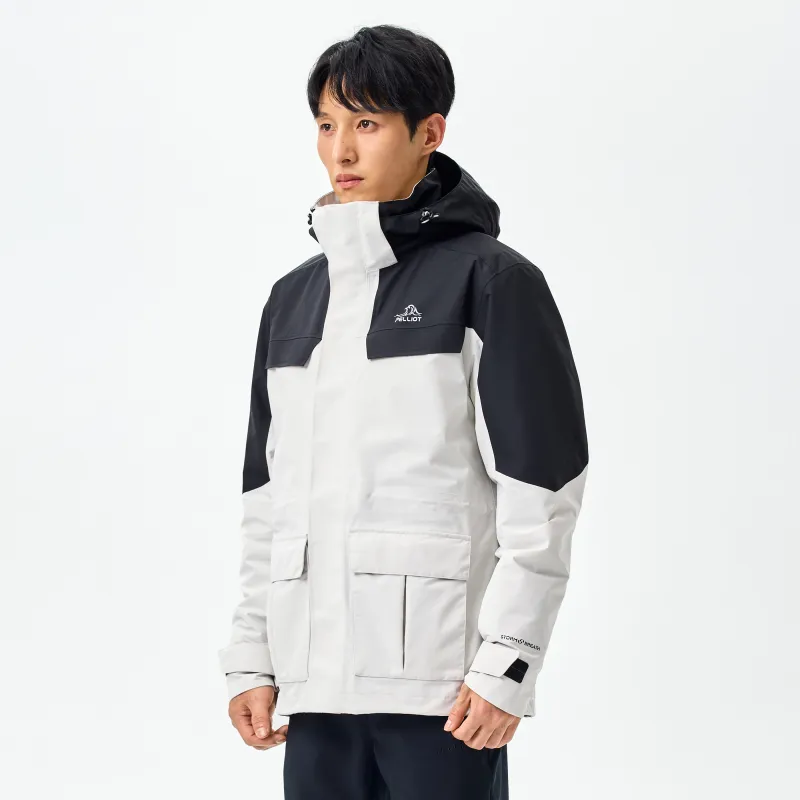 PELLIOT Classic 1.0 Waterproof, Windproof, Abrasion Resistant, Thermal, Water Repellent Windbreaker Jacket Men's-3