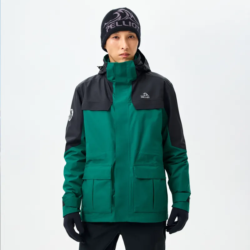 PELLIOT Classic 1.0 Waterproof, Windproof, Abrasion Resistant, Thermal, Water Repellent Windbreaker Jacket Men's-8