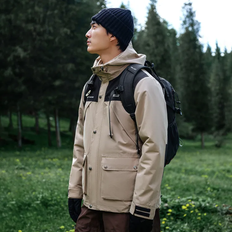 PELLIOT Classic 1.0 Waterproof, Windproof, Breathable, Abrasion Resistant, Thermal Windbreaker Jacket Unisex-2