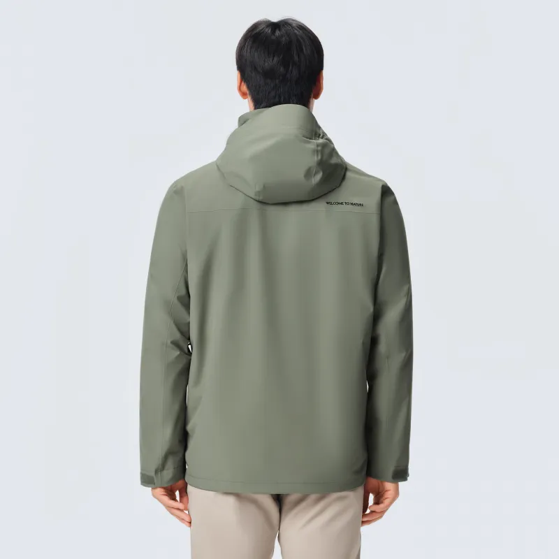 PELLIOT City Outdoor Collection Water Resistant Windproof Breathable Wear Resistant Warm Windbreaker Jacket Unisex-7