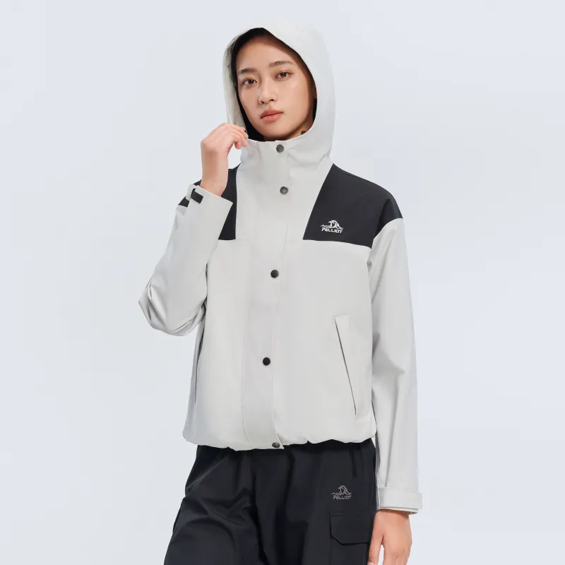PELLIOT Waterproof, Windproof, Breathable, And Abrasion Resistant Windbreaker Jacket Women's-13