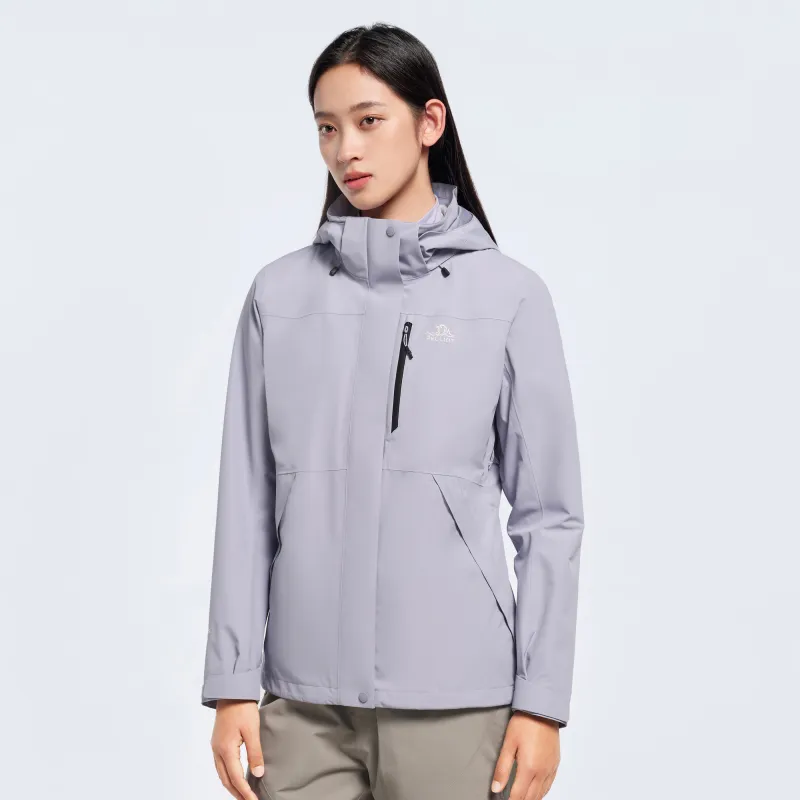 PELLIOT City Outdoor Collection Water Resistant Windproof Wear Resistant Warm Windbreaker Jacket Women's-24
