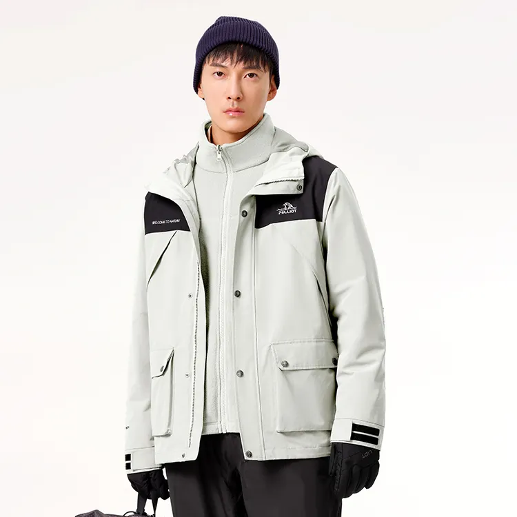 PELLIOT Classic 1.0 Waterproof, Windproof, Breathable, Abrasion Resistant, Thermal Windbreaker Jacket Unisex-10