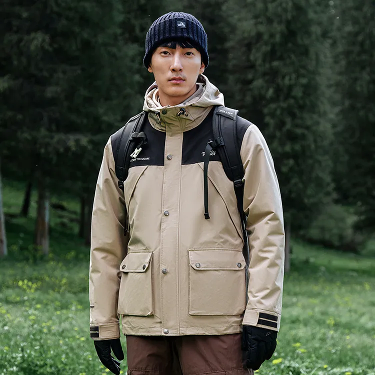 PELLIOT Classic 1.0 Waterproof, Windproof, Breathable, Abrasion Resistant, Thermal Windbreaker Jacket Unisex-1