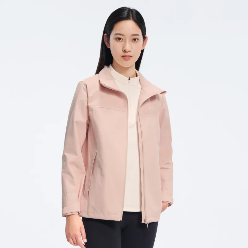 PELLIOT Water Resistant Windproof Breathable Wear Resistant Rainproof Windbreaker Jacket Women's-27