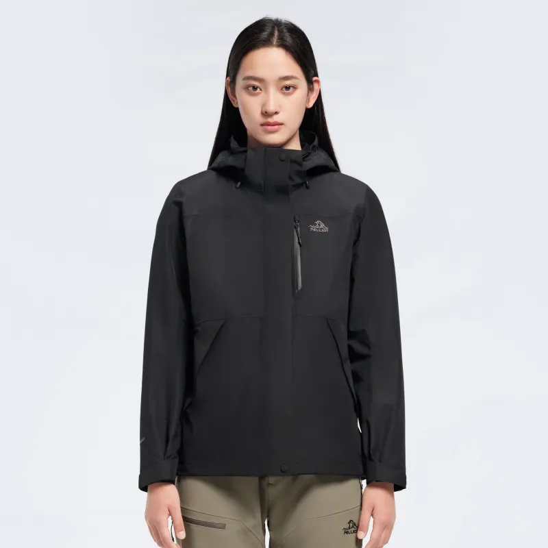 PELLIOT City Outdoor Collection Water Resistant Windproof Wear Resistant Warm Windbreaker Jacket Women's-2