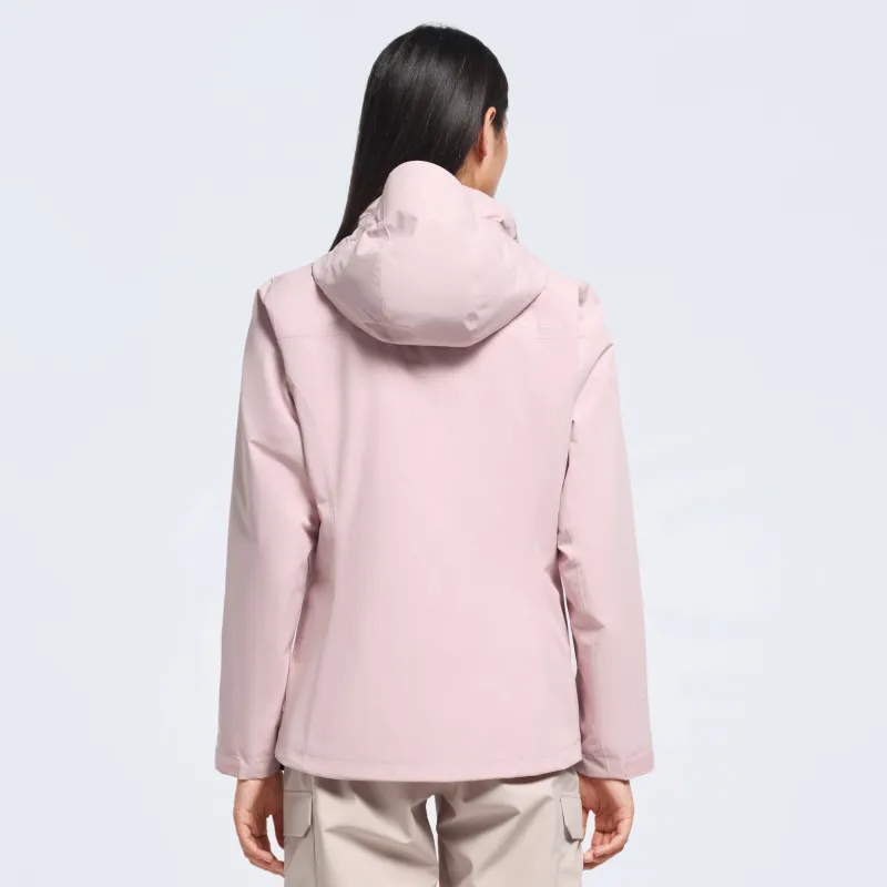 PELLIOT City Outdoor Collection Water Resistant Windproof Wear Resistant Warm Windbreaker Jacket Women's-32