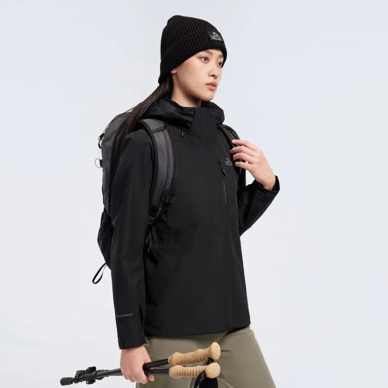 PELLIOT City Outdoor Collection Water Resistant Windproof Wear Resistant Warm Windbreaker Jacket Women's-6