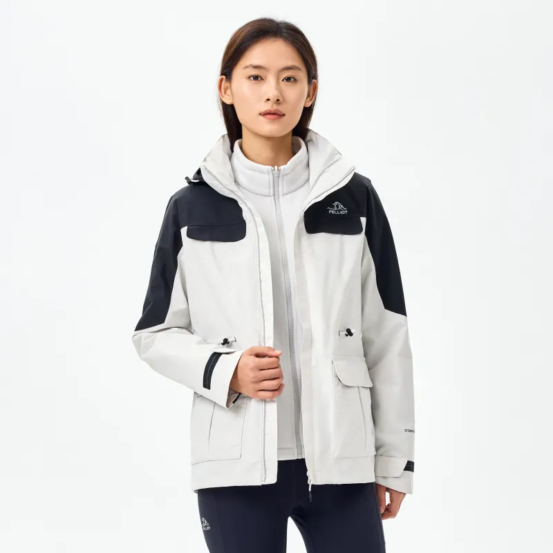 PELLIOT Waterproof, Windproof, Breathable, Abrasion Resistant, Thermal Windbreaker Jacket Women's-5