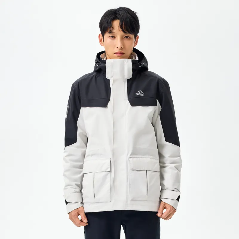 PELLIOT Classic 1.0 Waterproof, Windproof, Abrasion Resistant, Thermal, Water Repellent Windbreaker Jacket Men's-2