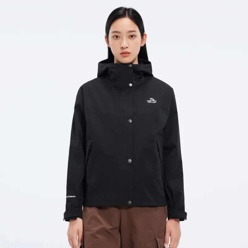 PELLIOT Waterproof, Windproof, Breathable, And Abrasion Resistant Windbreaker Jacket Women's-3