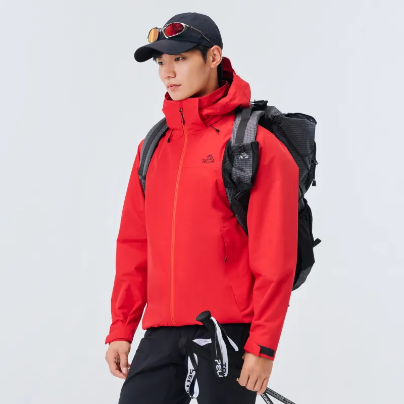 PELLIOT Waterproof, Windproof, Breathable, Abrasion Resistant, Rainproof Windbreaker Jacket Men's-20