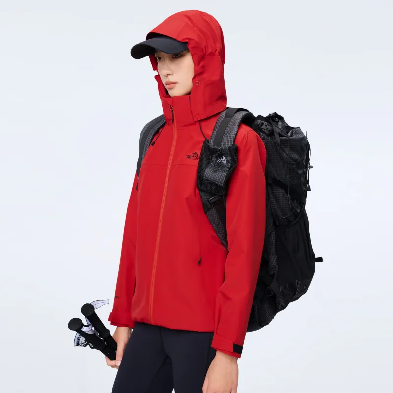 PELLIOT Water Resistant Windproof Breathable Wear Resistant Rainproof Windbreaker Jacket Women's-33