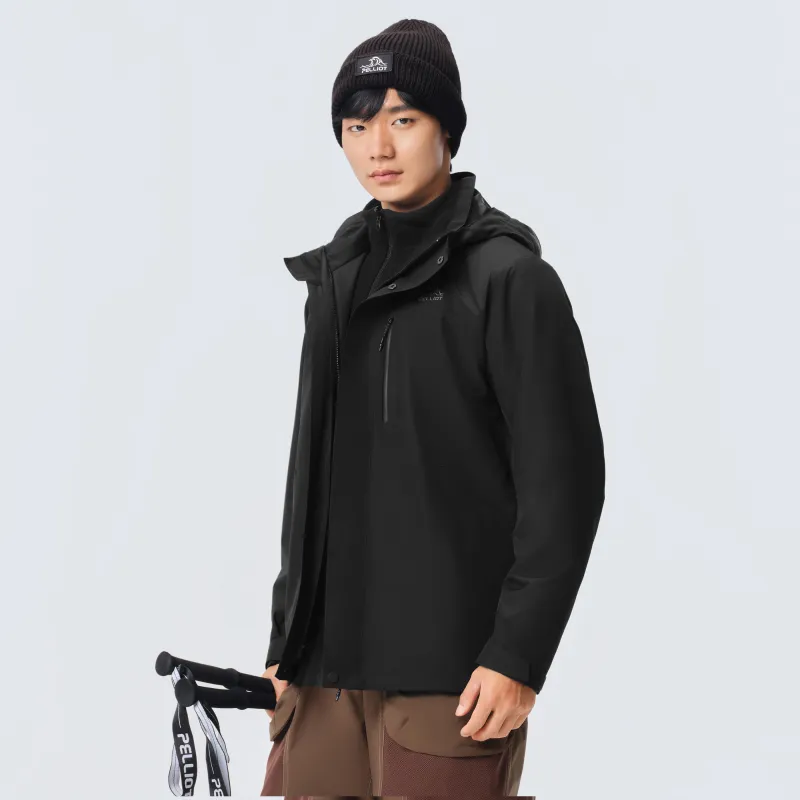 PELLIOT Waterproof, Windproof, Breathable, Abrasion Resistant, Thermal Windbreaker Jacket Men's-15