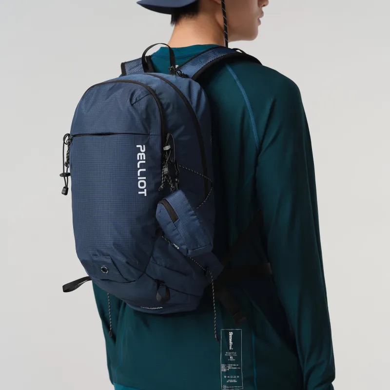 PELLIOT Water Repellent Backpack Regular Unisex Cobalt Blue, Ecru, Smoky Sage, Obsidian Black-17
