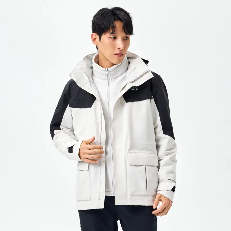 PELLIOT Classic 1.0 Waterproof, Windproof, Abrasion Resistant, Thermal, Water Repellent Windbreaker Jacket Men's-5