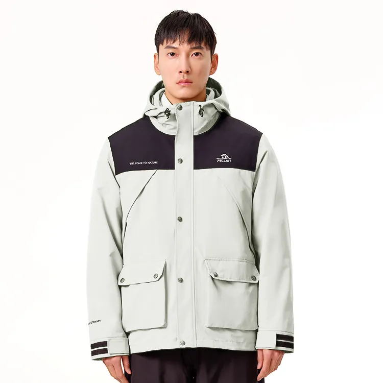 PELLIOT Classic 1.0 Waterproof, Windproof, Breathable, Abrasion Resistant, Thermal Windbreaker Jacket Unisex-9