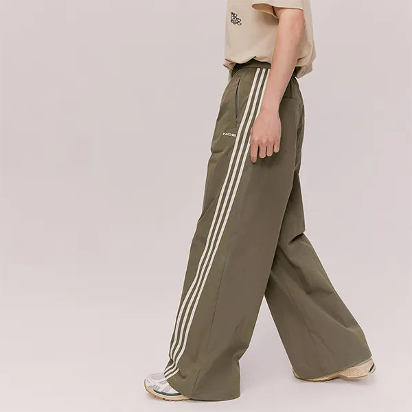 NO ONE ELSE Casual Pants Unisex Gray Pink-4