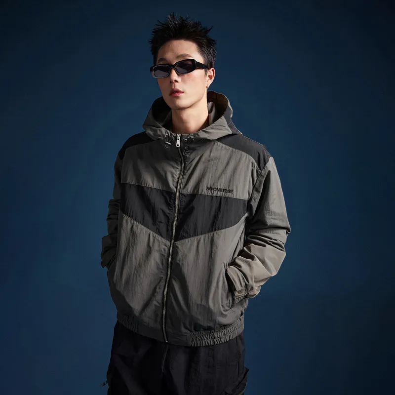 NO ONE ELSE Jackets Unisex Light Gray-3