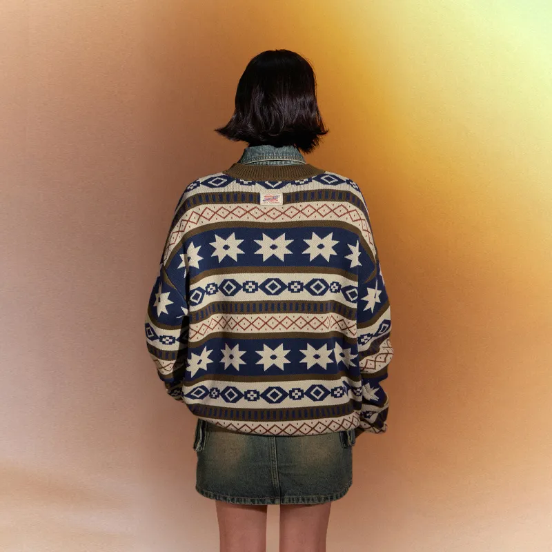 NO ONE ELSE Knitwear Unisex Mustard Green-2