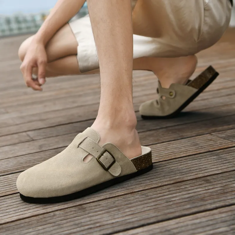 HLA Odor Resistant Abrasion Resistant Slip Resistant Wrap toe Slippers Men's-13
