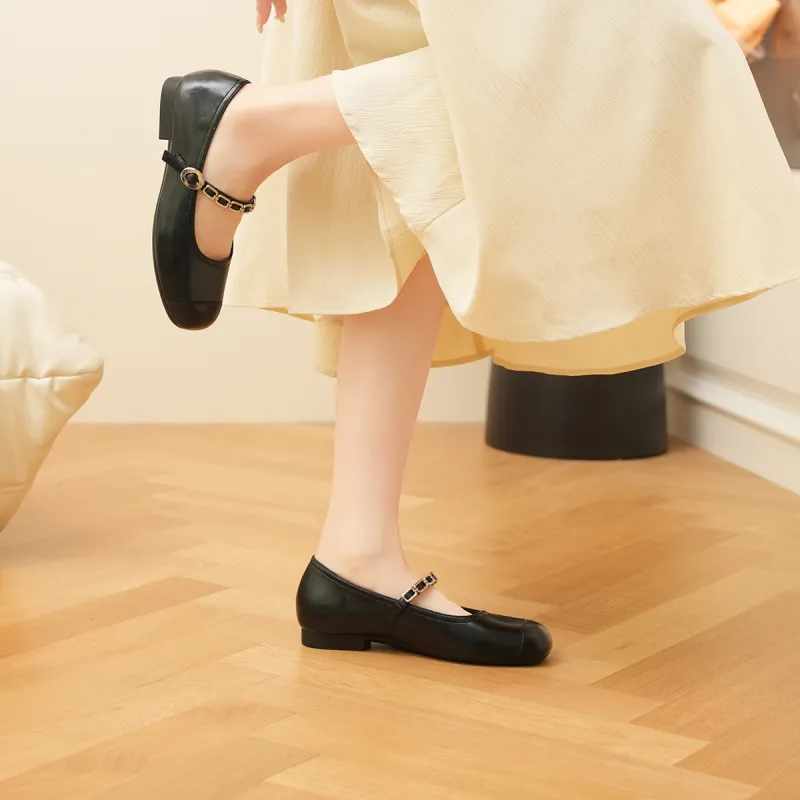 HLA Square And Round Toe Fashion Simple Slip on Women's Casual Shoes Women's-6