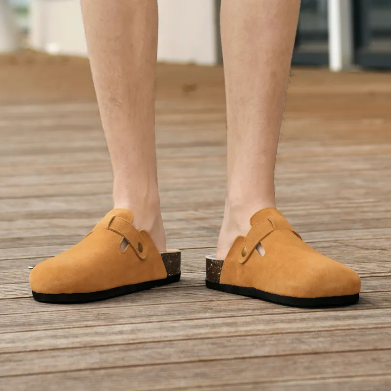HLA Odor Resistant Abrasion Resistant Slip Resistant Wrap toe Slippers Men's-20