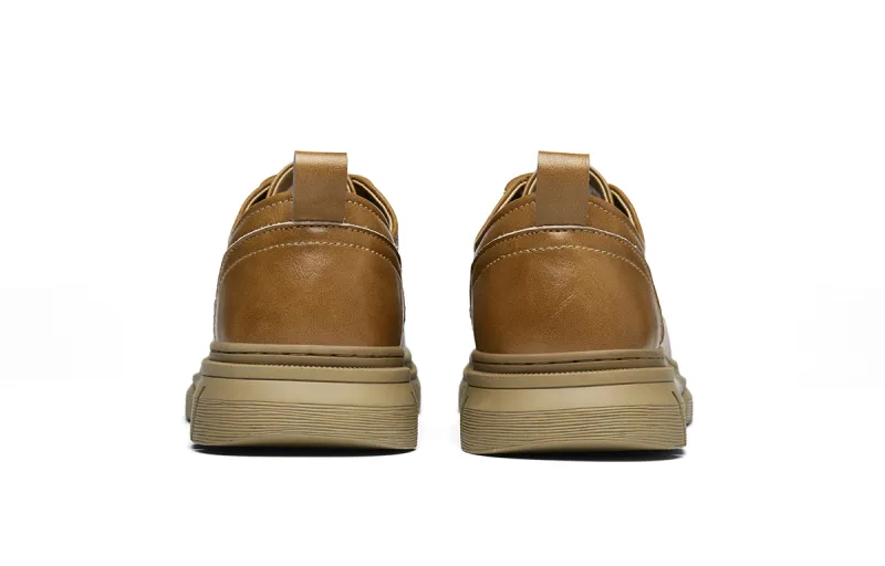 HLA Classic Wear-Resistant Versatile Low-Top Work Boots Men's Casual Shoes Leather Shoes Men's-10