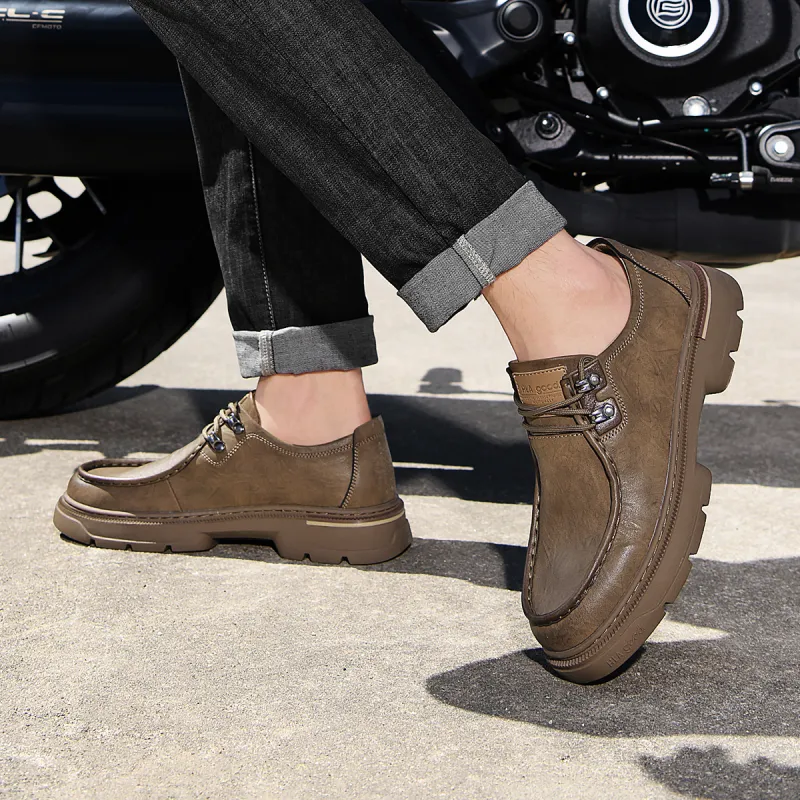 HLA Platform Vintage Work Boots Men's-12