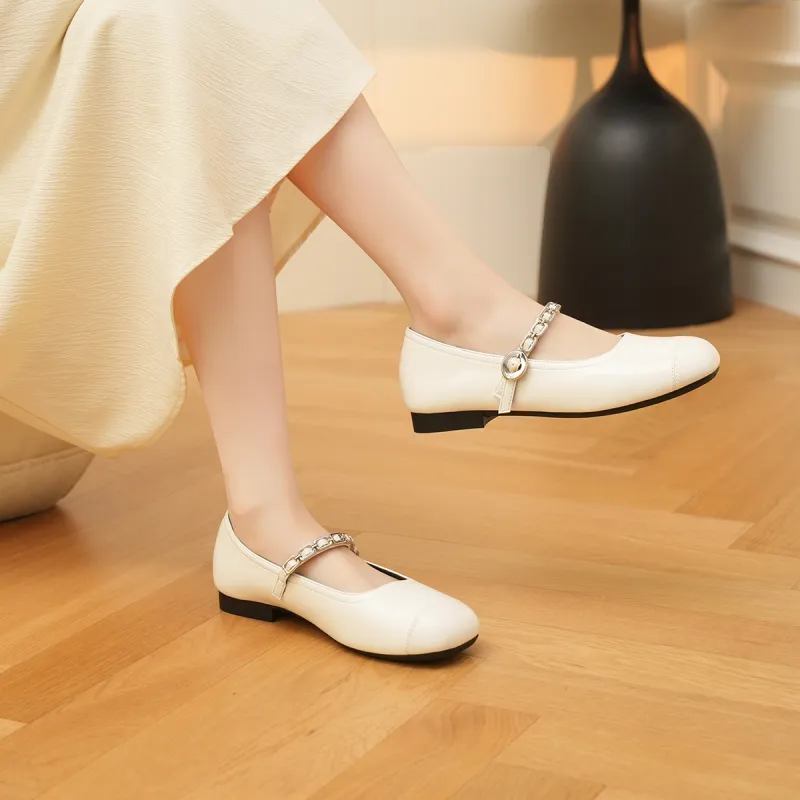 HLA Square And Round Toe Fashion Simple Slip on Women's Casual Shoes Women's-13