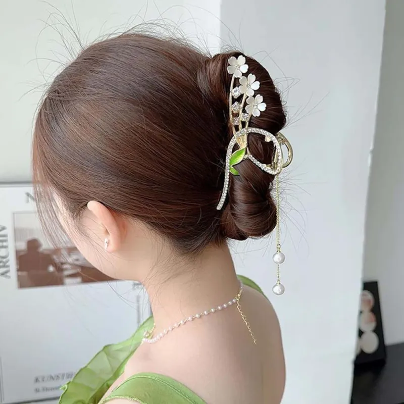 BAIJUAN Alloy Hair Clips Women's-1