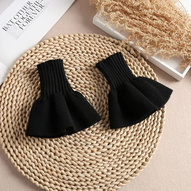 BAIJUAN Acrylic Full Finger Gloves Women's-1