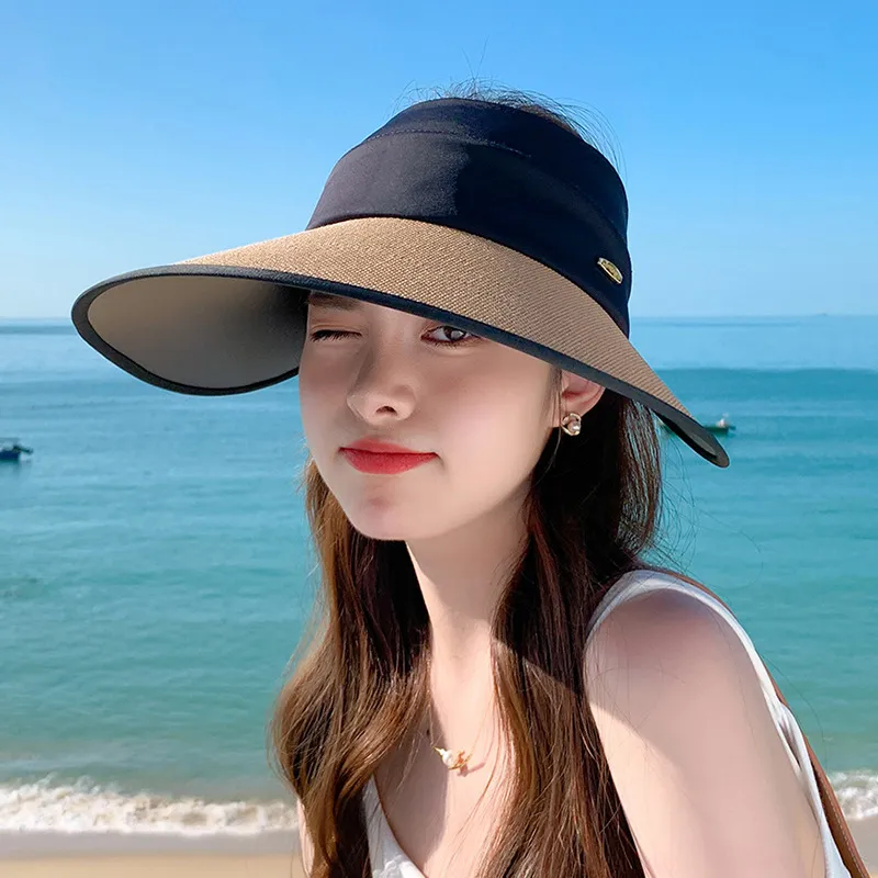 BAIJUAN Polyester Sun Protection Hats Women's-6