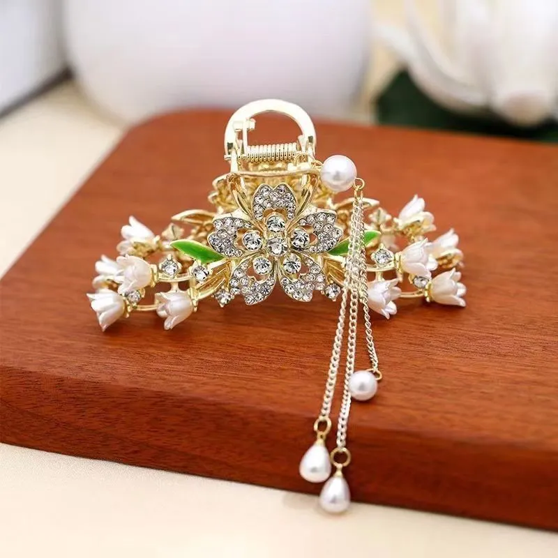 BAIJUAN Alloy Hair Clips Women's-4