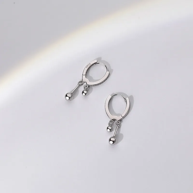 BAIJUAN S925 Silver Earrings Women's-4