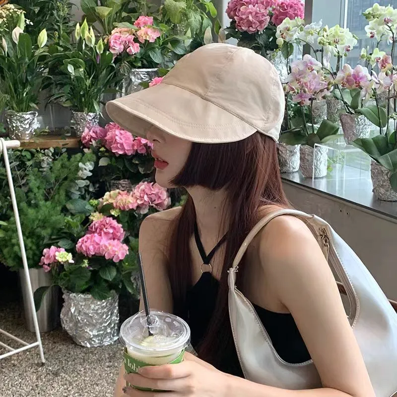 BAIJUAN Polyester Sun Protection Hats Women's-3