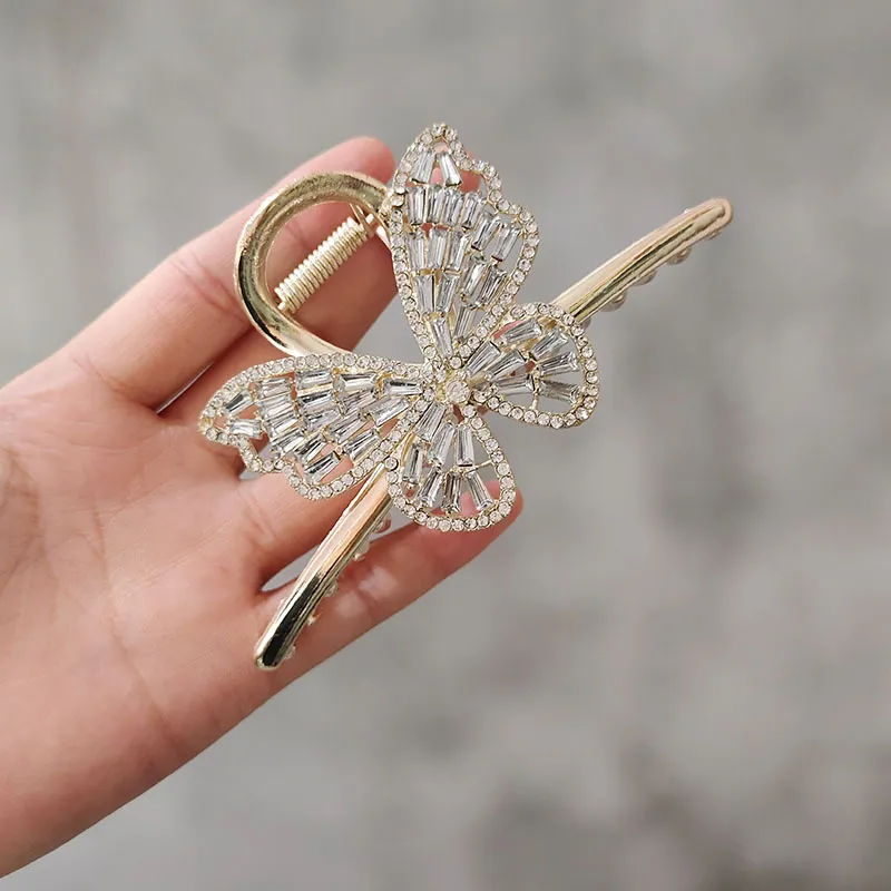 BAIJUAN Alloy Hair Clips Women's-2