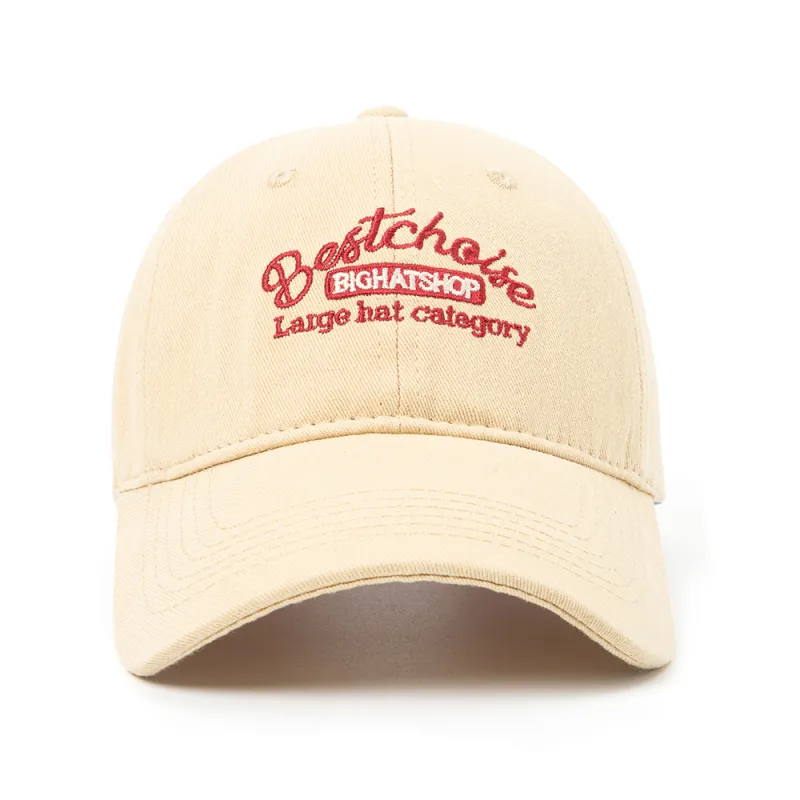 BAIJUAN Cotton Small Baseball Cap For Face Unisex-3