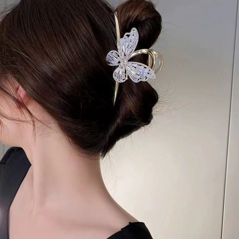 BAIJUAN Alloy Hair Clips Women's-3