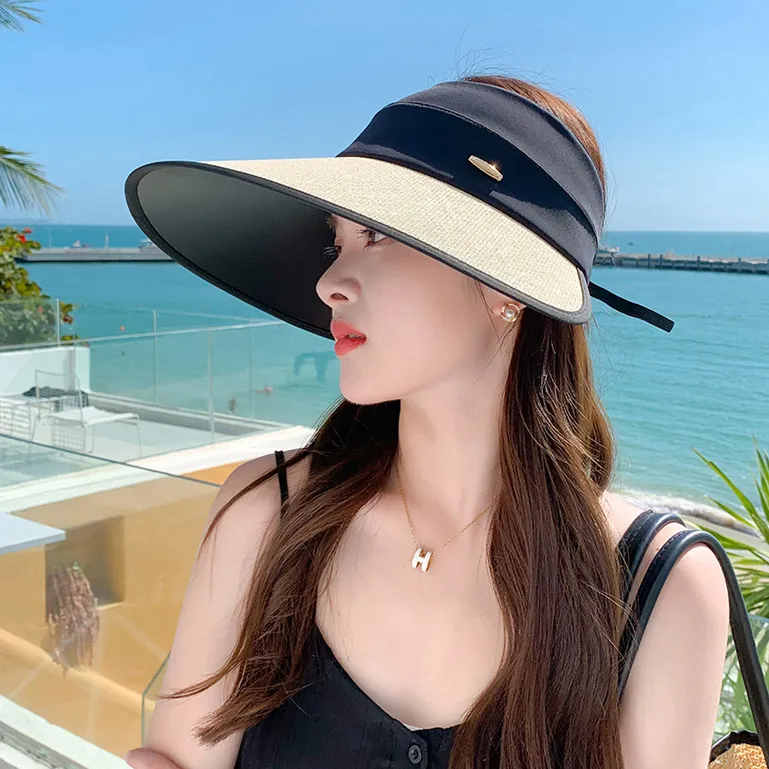 BAIJUAN Polyester Sun Protection Hats Women's-3