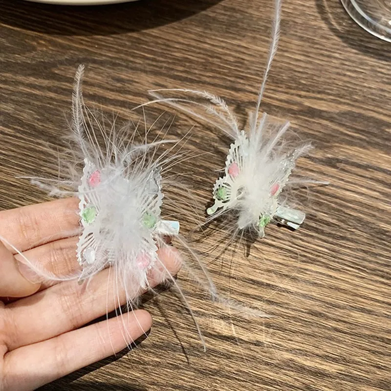 BAIJUAN Alloy Hair Clips Women's-2