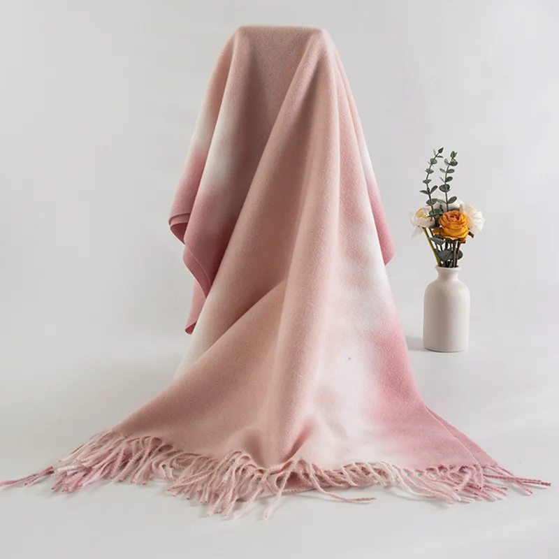 BAIJUAN Knit Scarves Unisex-3