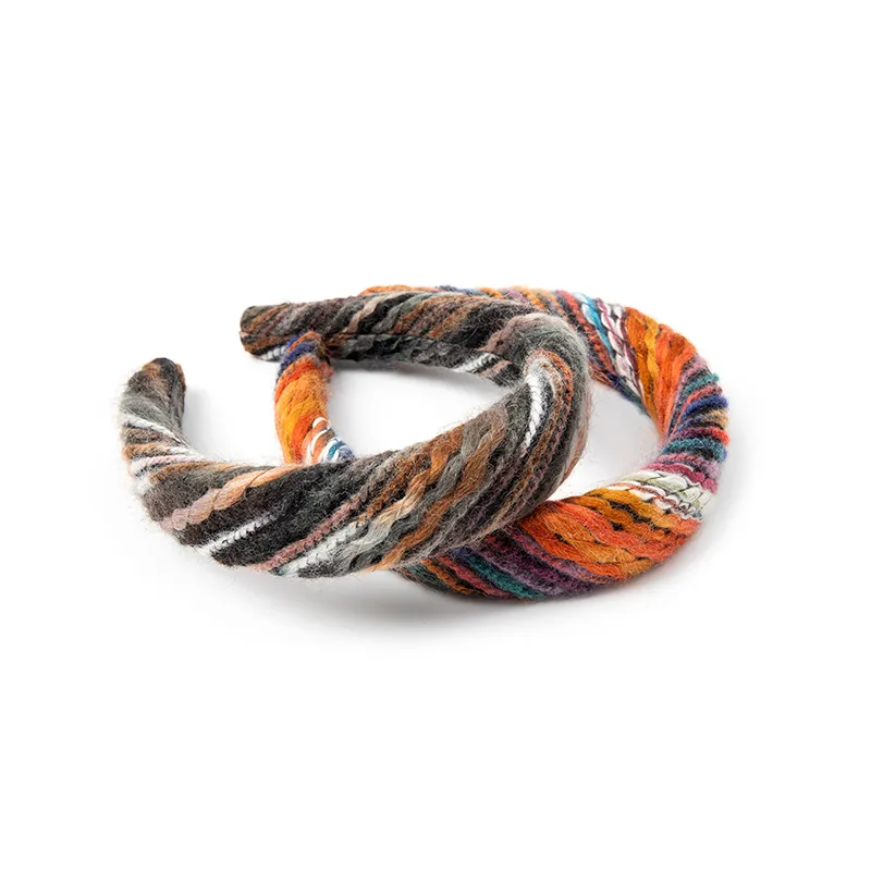 BAIJUAN Yarns Headbands Women's-2