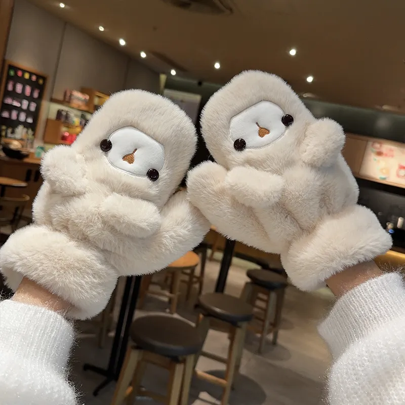 BAIJUAN Polyester Gloves Women's-4